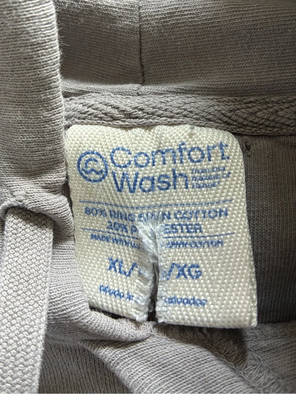 Comfort Colors Men's Hoodie in Light Gray